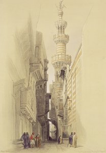 El Rhamreen moskeijan minareetti, Kairo, Egyptistä ja Nubiasta, Vol.3
